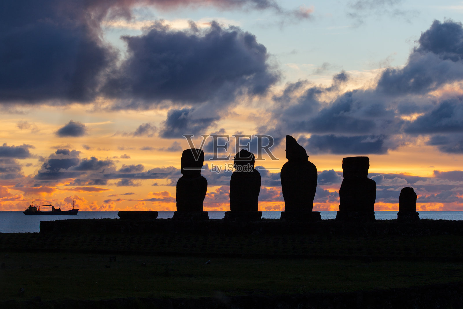胡塔海日落照片摄影图片