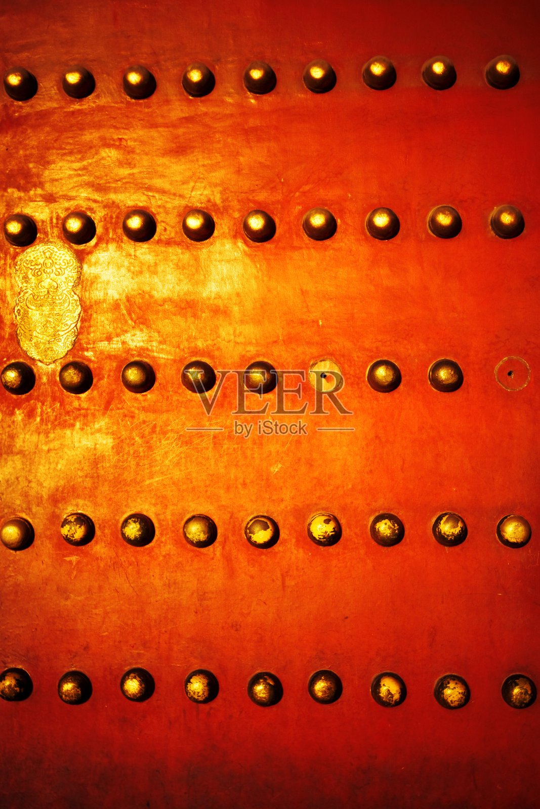 紫禁城古门细节照片摄影图片