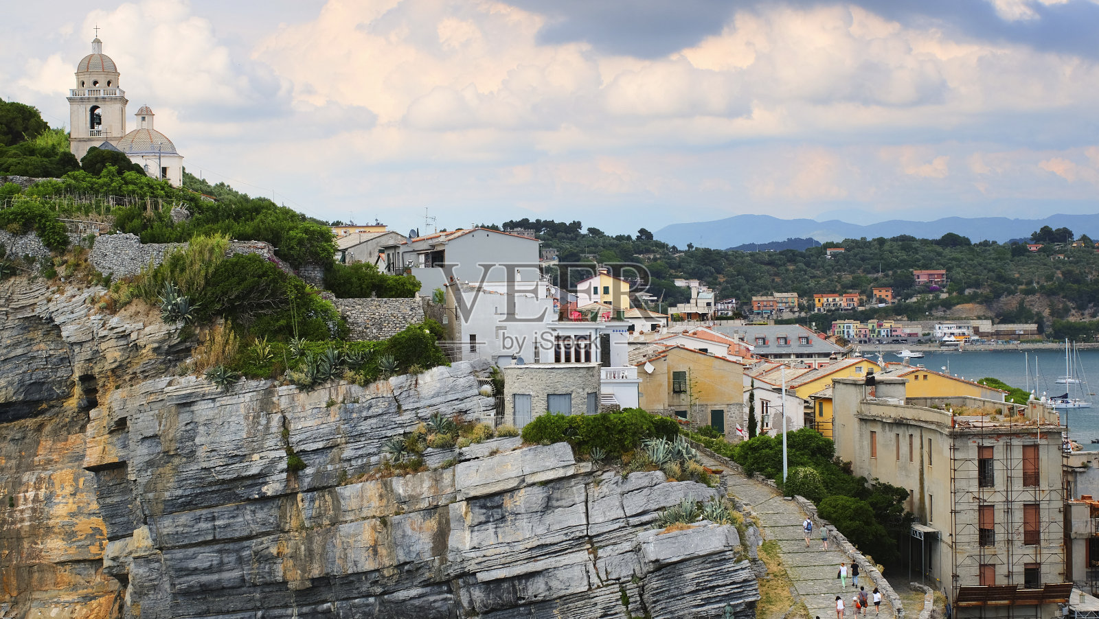波托维纳斯(五泰尔),意大利-全景照片摄影图片