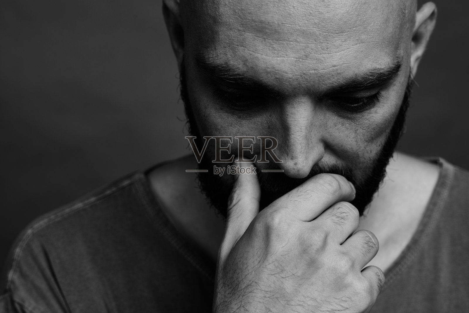 思考的人照片摄影图片