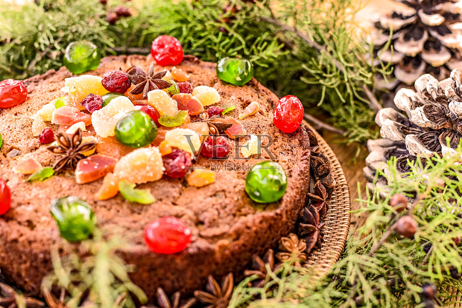 水果蛋糕照片摄影图片