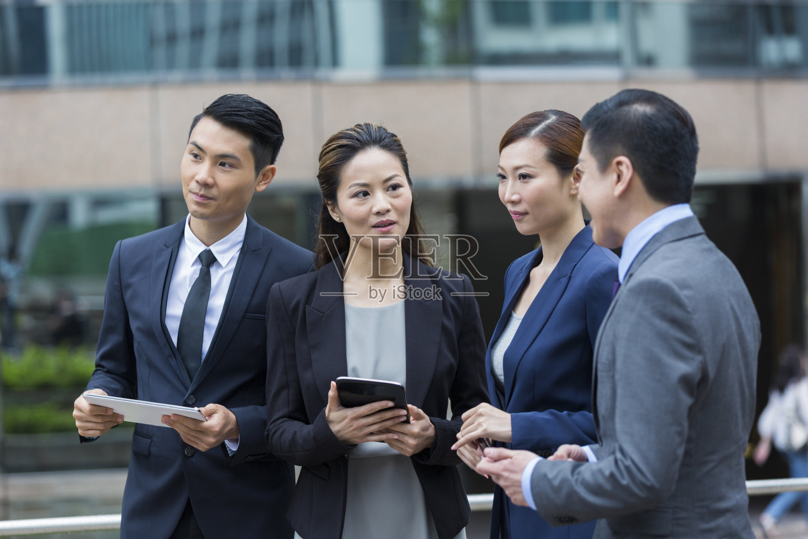 中国的业务团队照片摄影图片