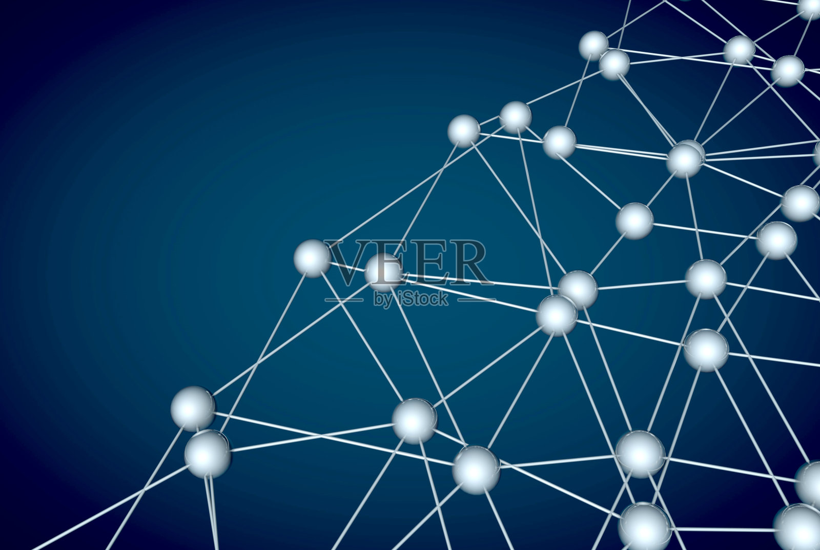 图解科学网络图照片摄影图片