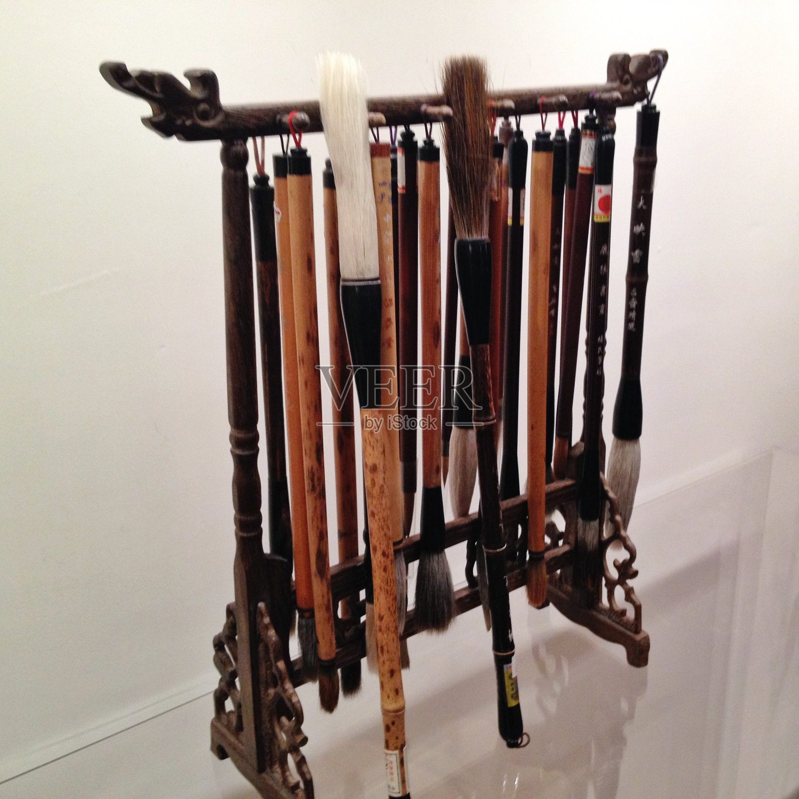 中国书法画笔照片摄影图片