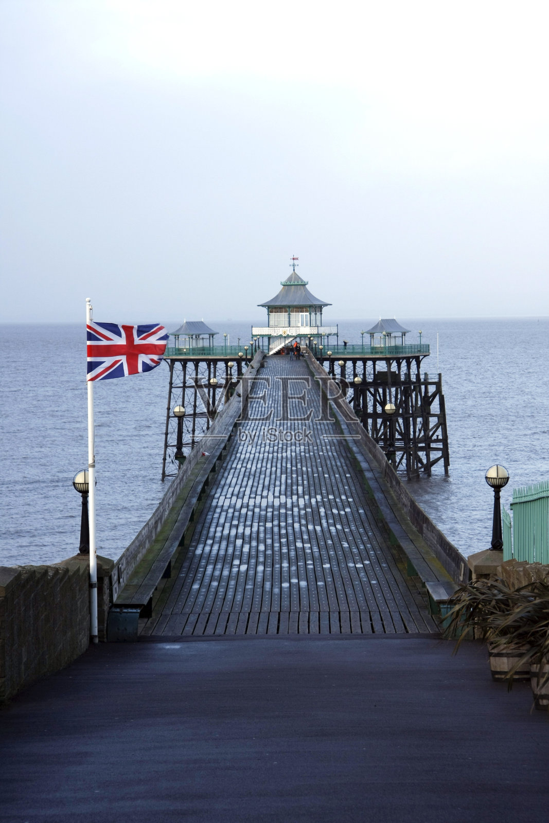 克利夫登码头照片摄影图片