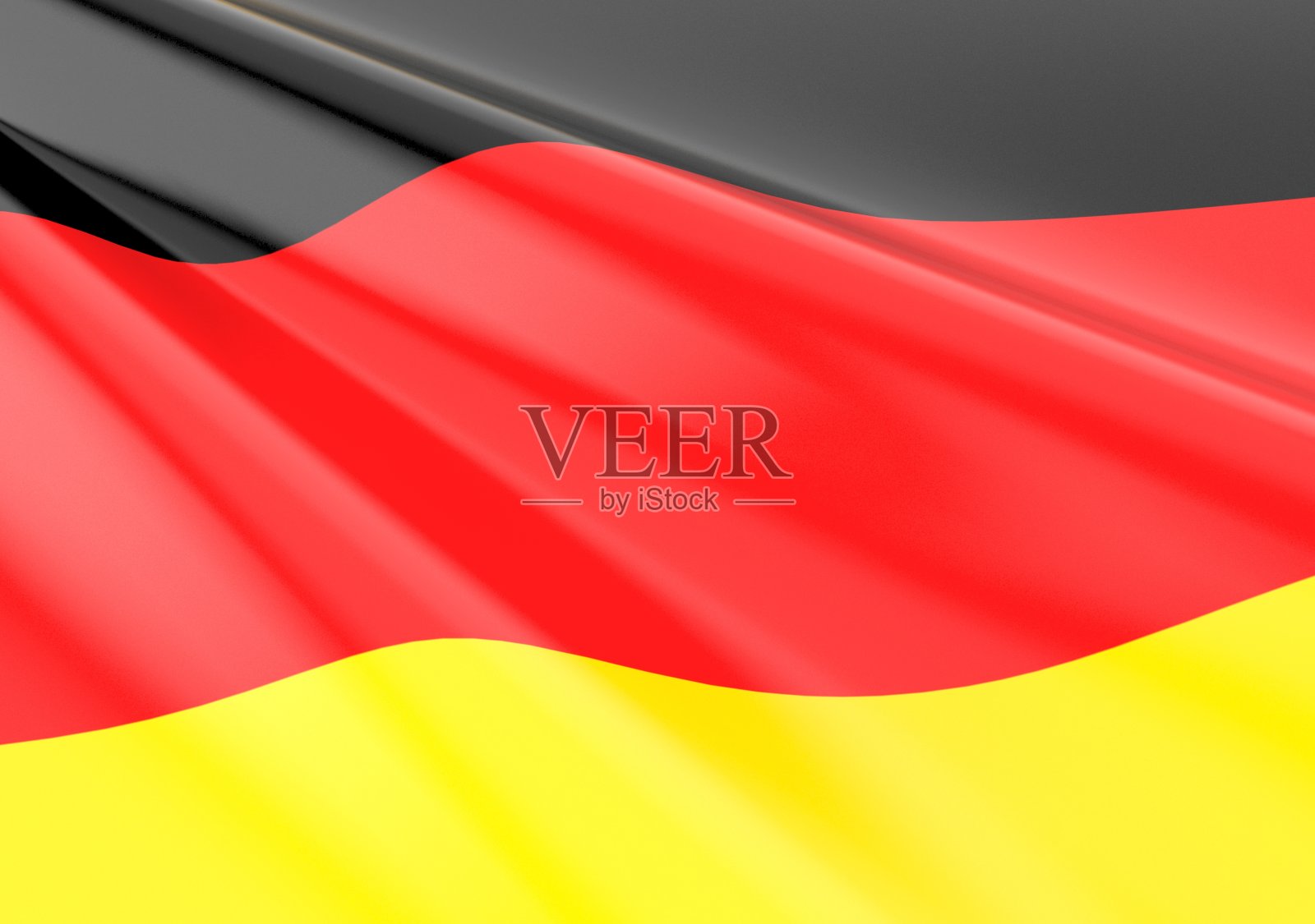 挥舞着德国国旗照片摄影图片