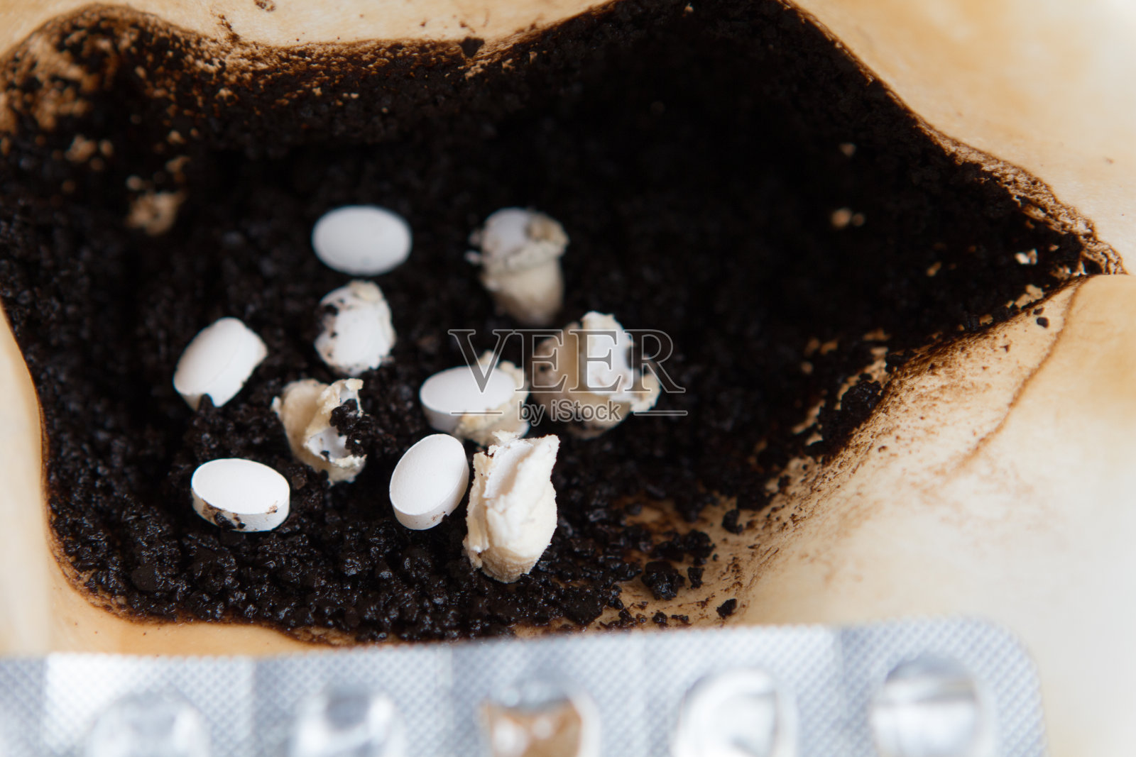 适当的药物处理照片摄影图片