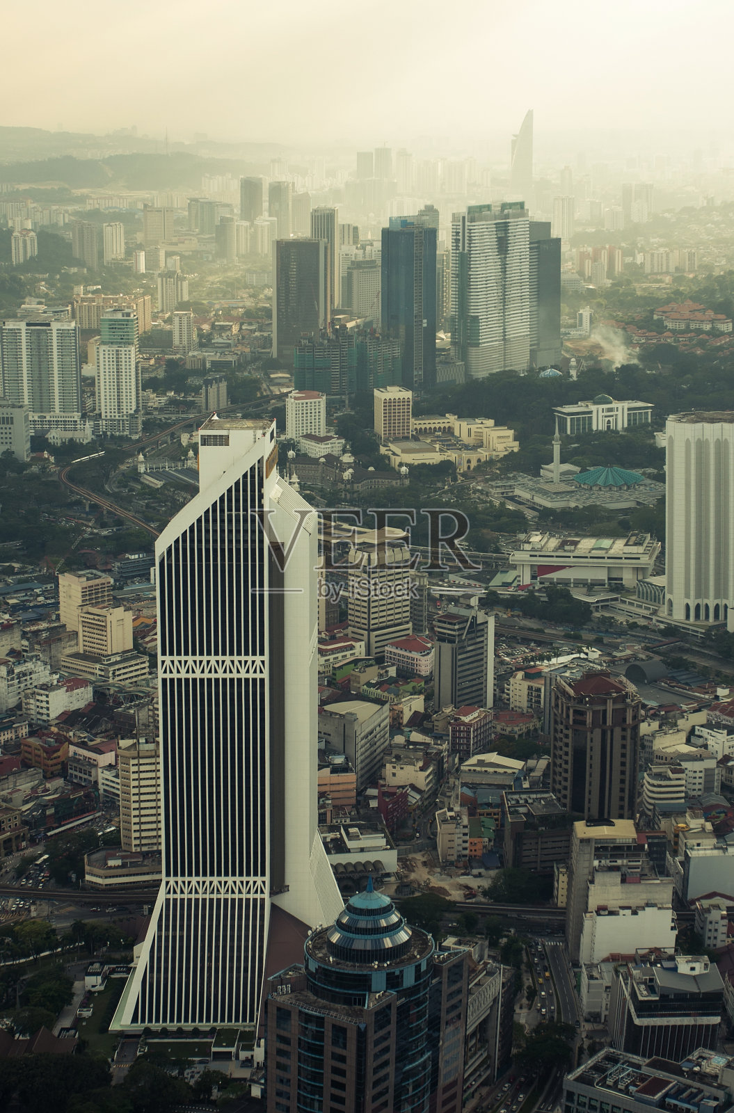 吉隆坡的天际线照片摄影图片