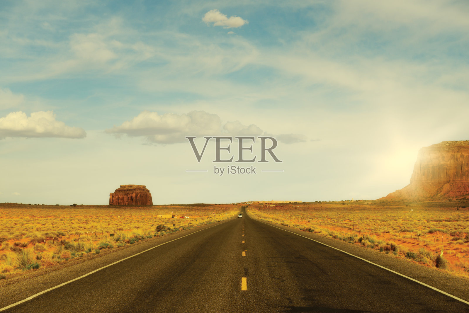 前往纪念碑谷的道路照片摄影图片