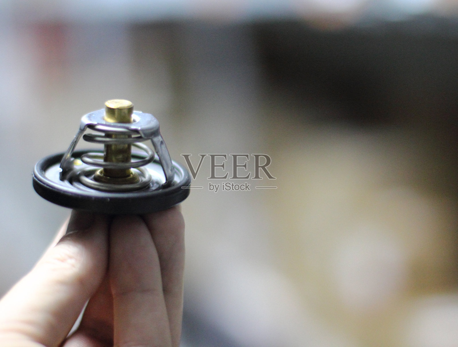 二手车恒温器照片摄影图片