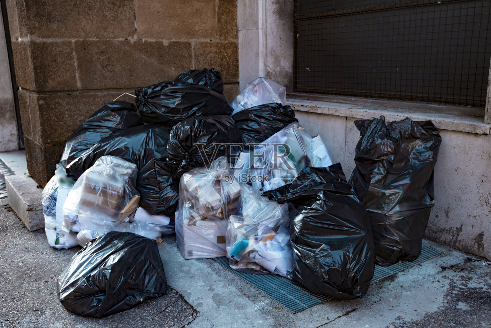 肮脏的城市照片摄影图片