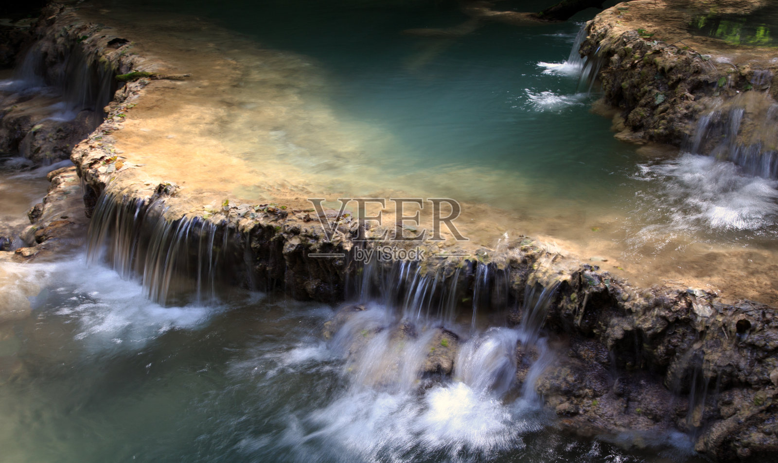 克鲁舒纳瀑布照片摄影图片