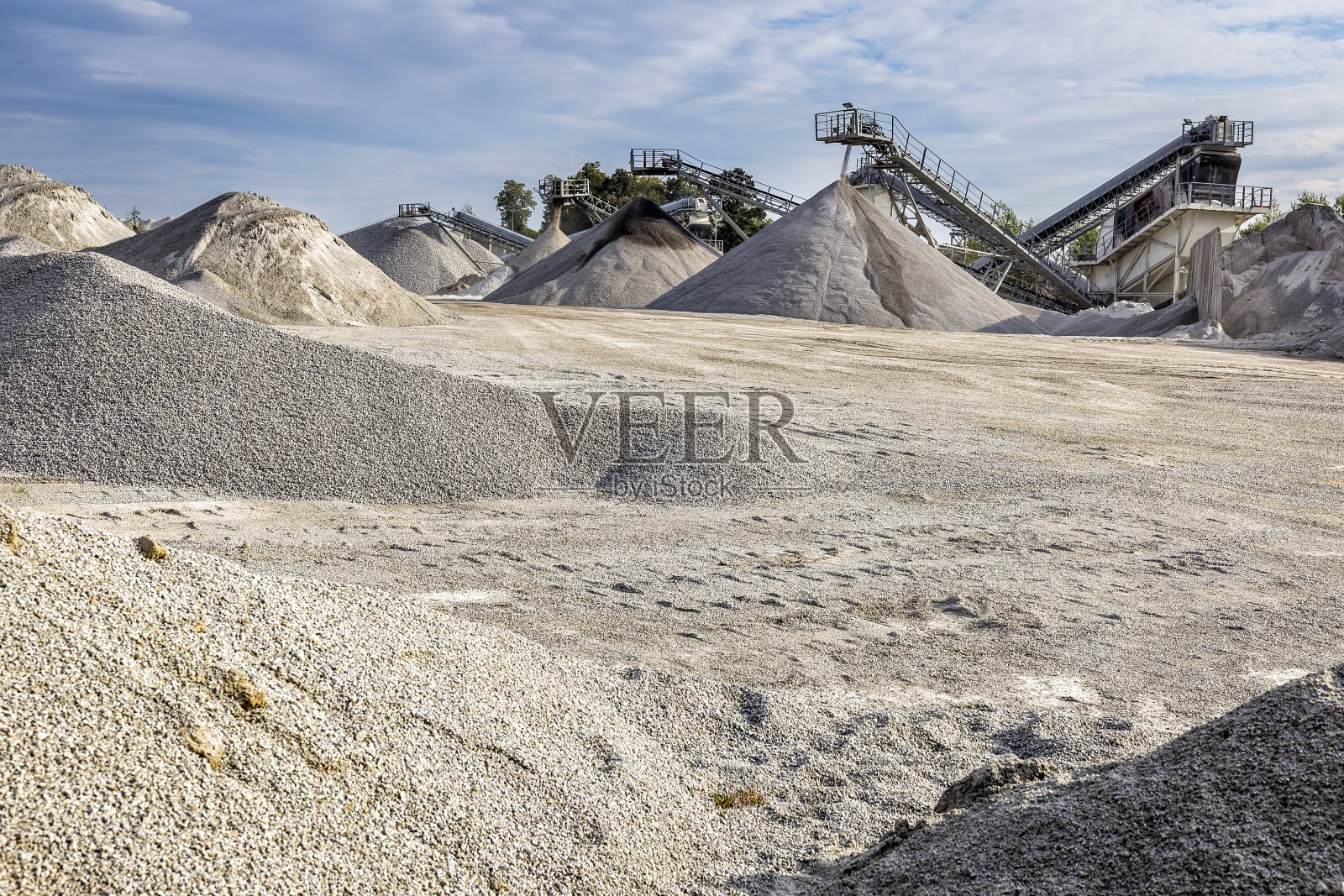 采石场输送机械照片摄影图片