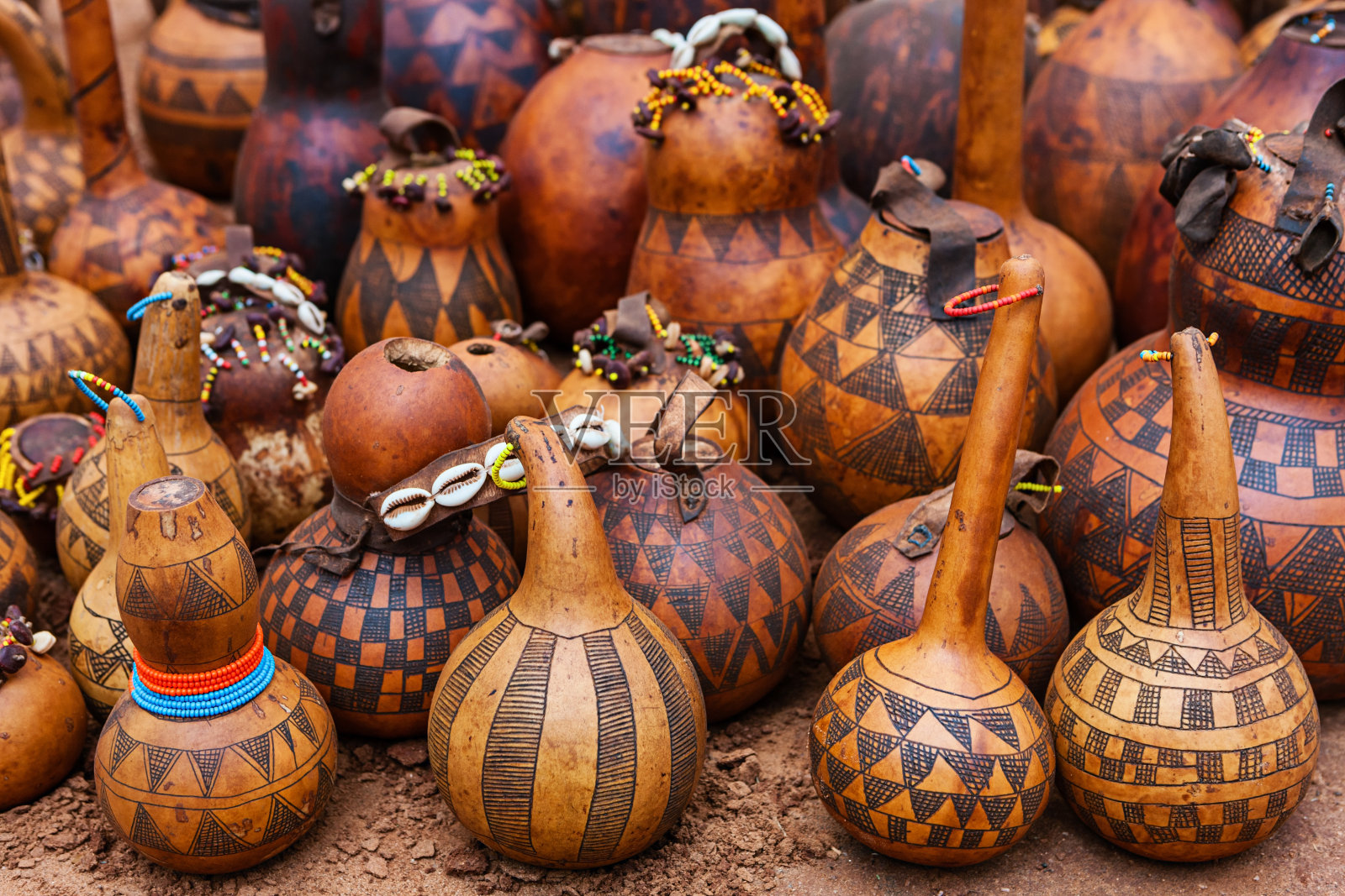 出售葫芦容器,埃塞俄比亚,东非照片摄影图片