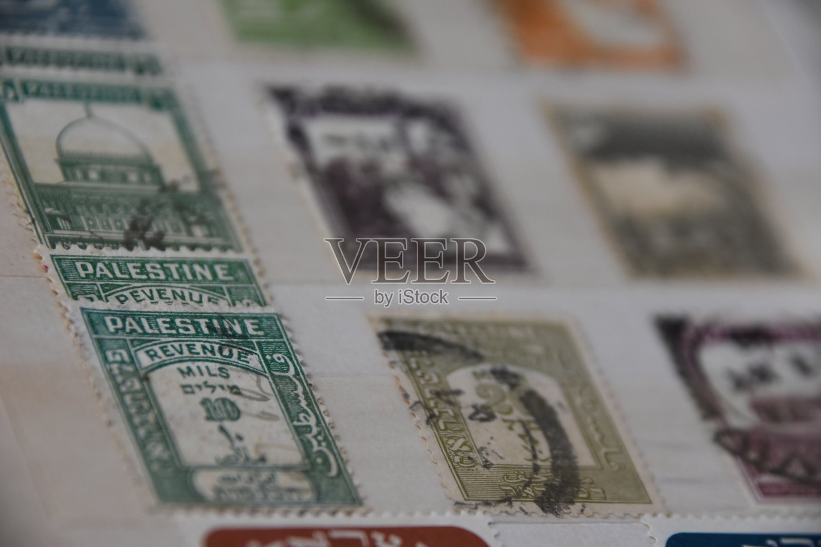 收集以色列邮票照片摄影图片