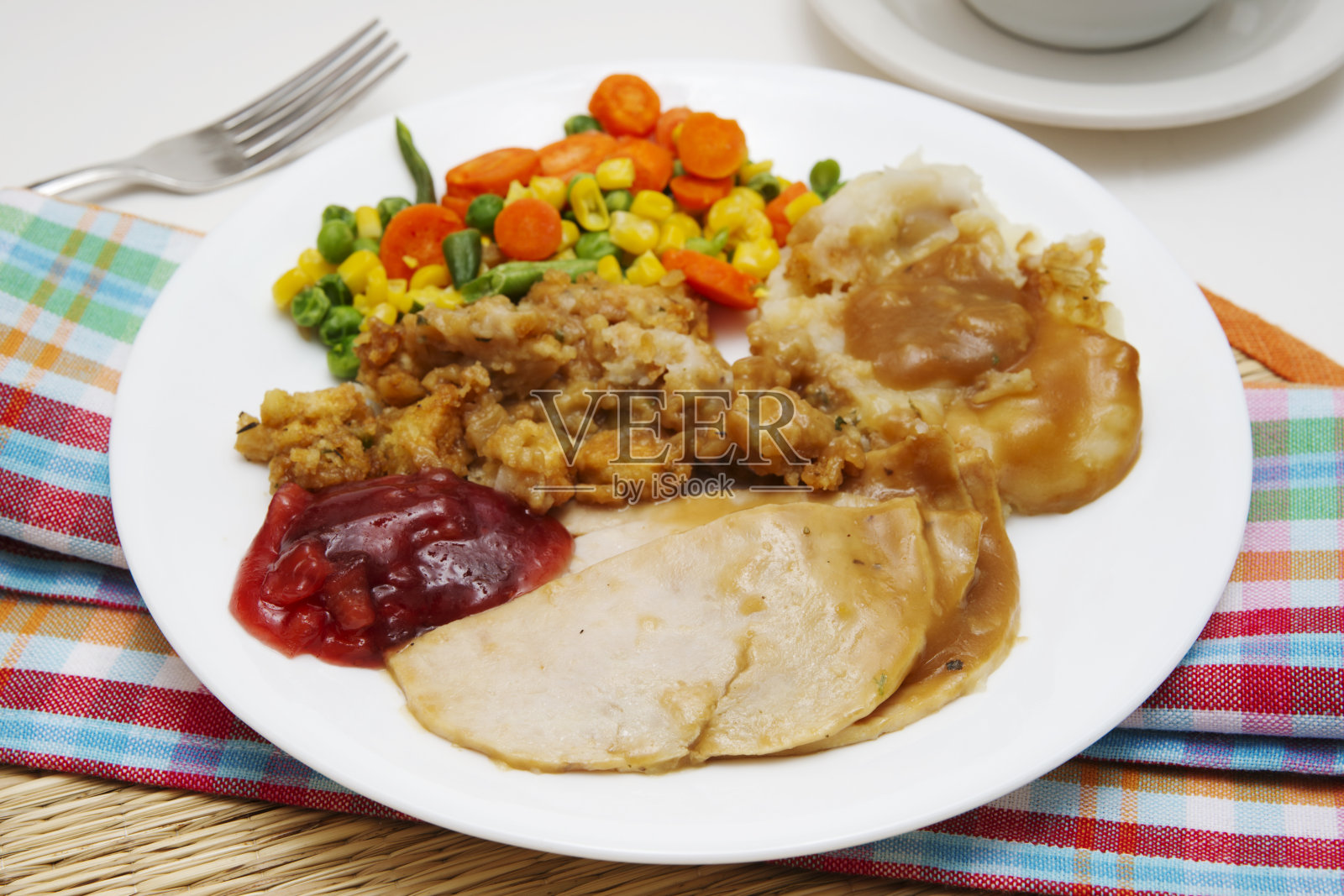 土耳其餐盘照片摄影图片