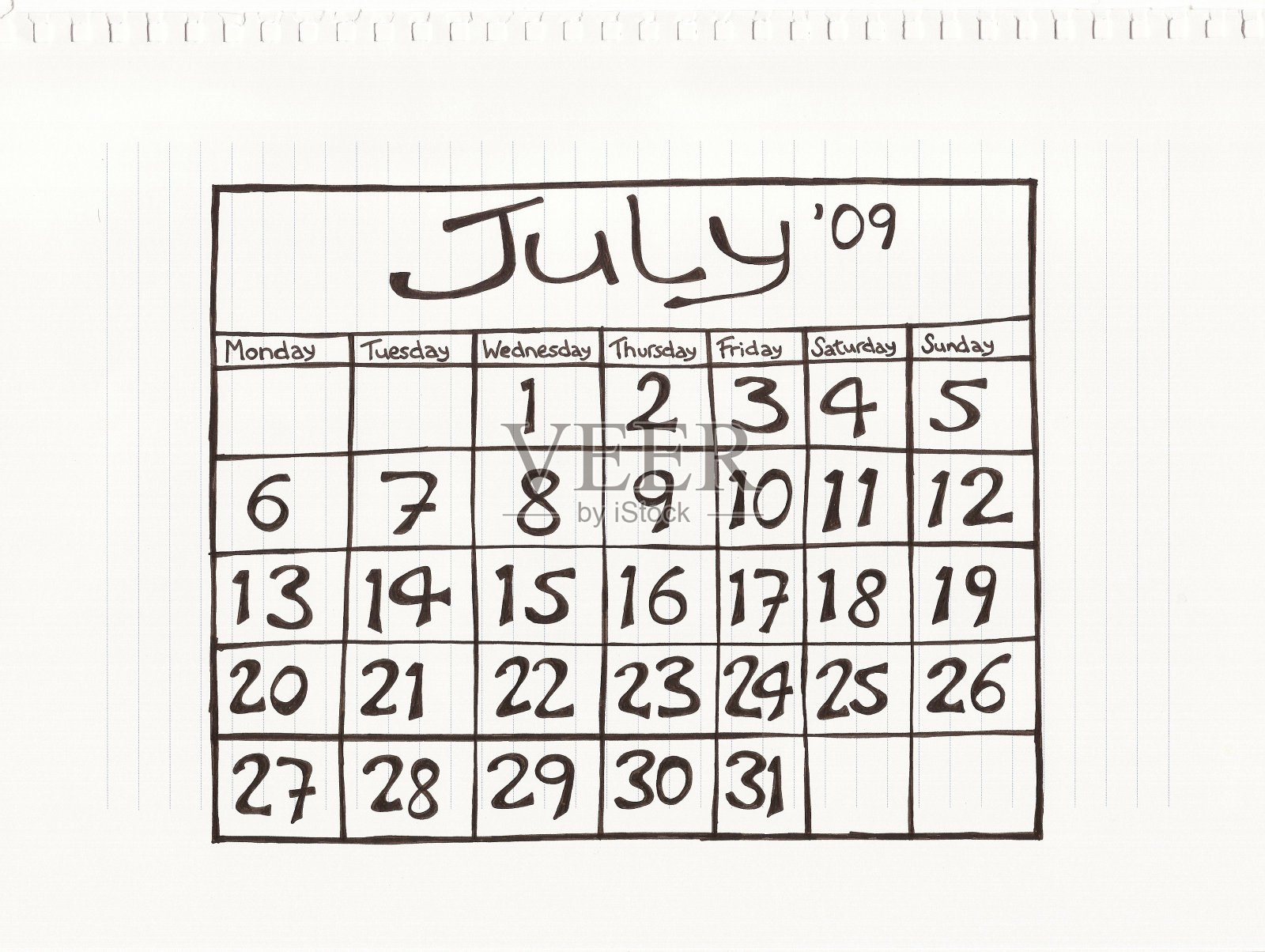 2009年7月插画图片素材