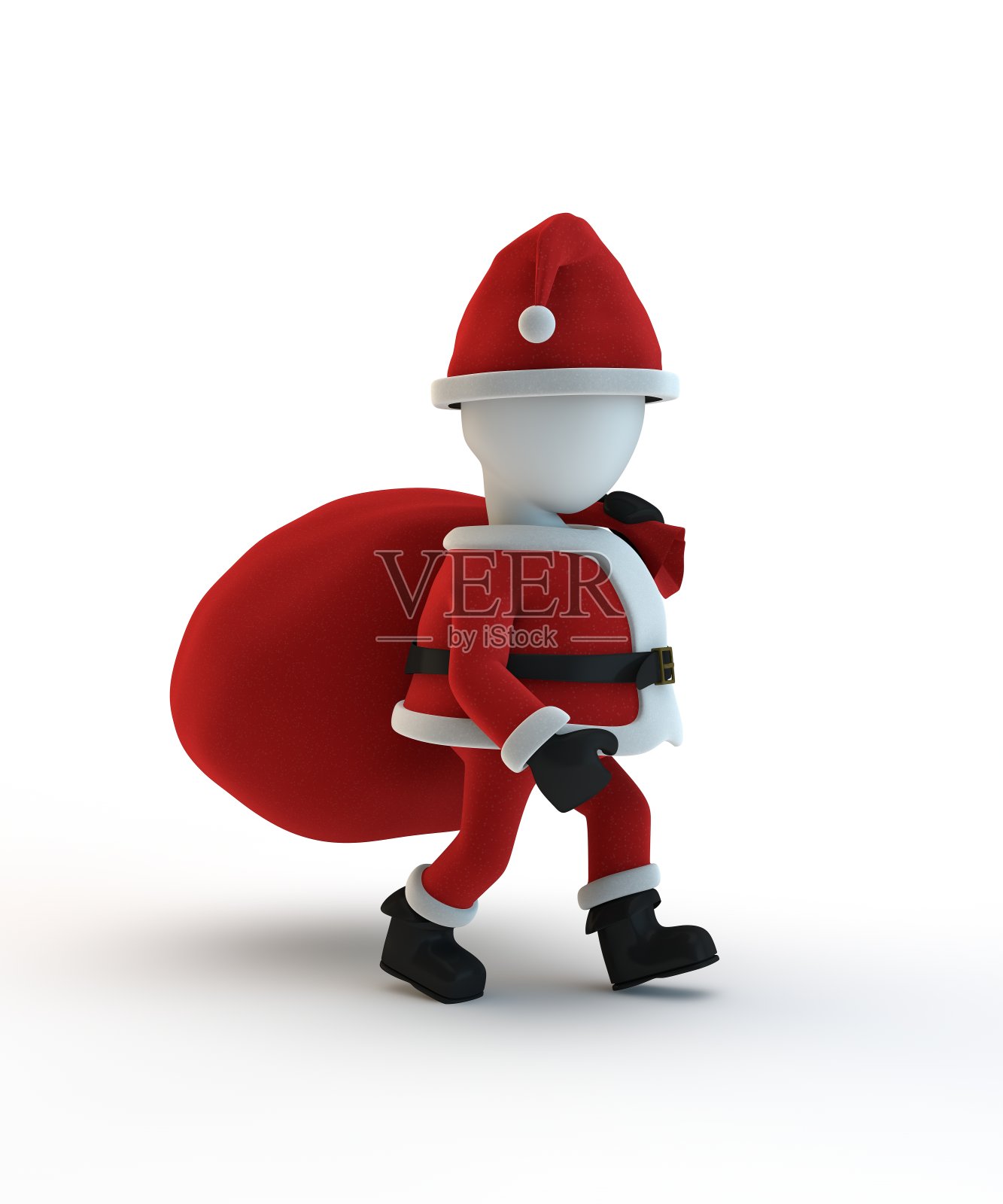 人物习俗如圣诞老人照片摄影图片