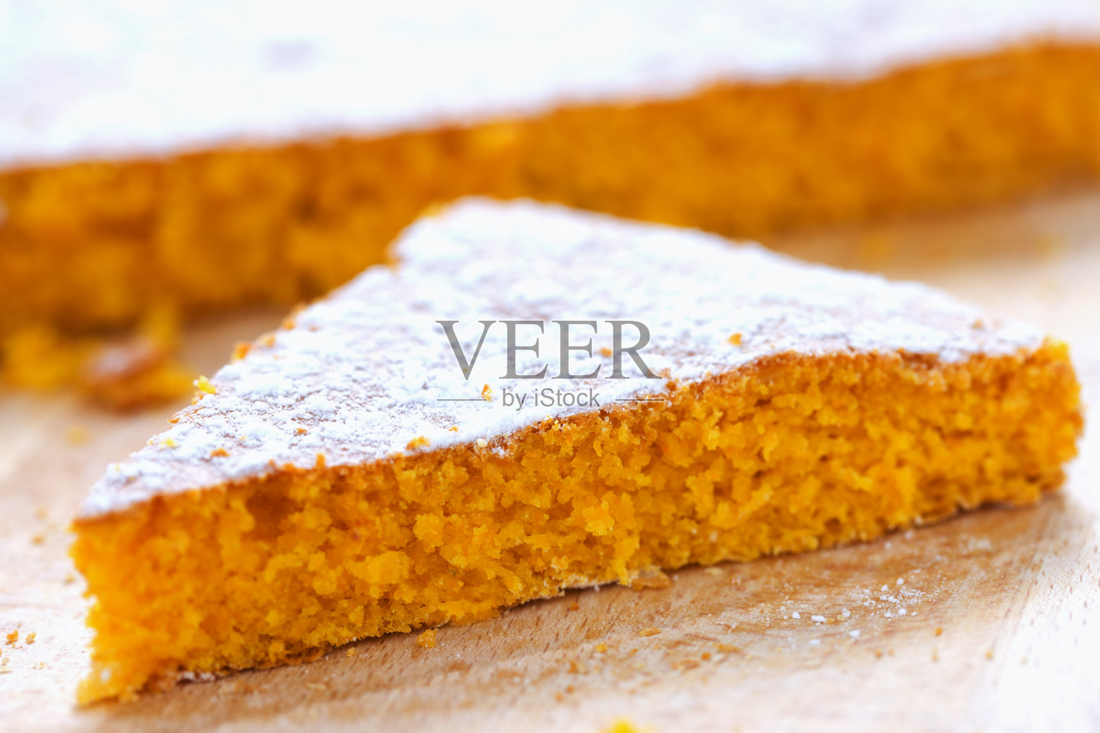 胡萝卜蛋糕照片摄影图片