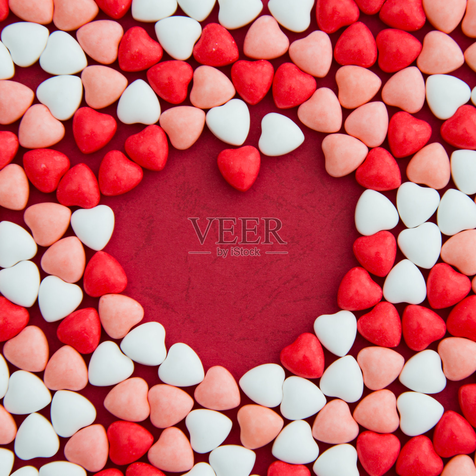 糖果的心照片摄影图片