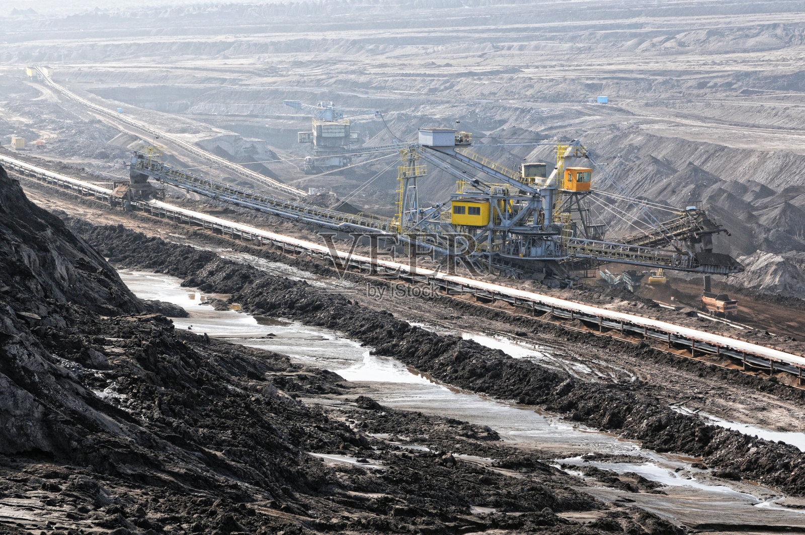 露天露天煤矿照片摄影图片