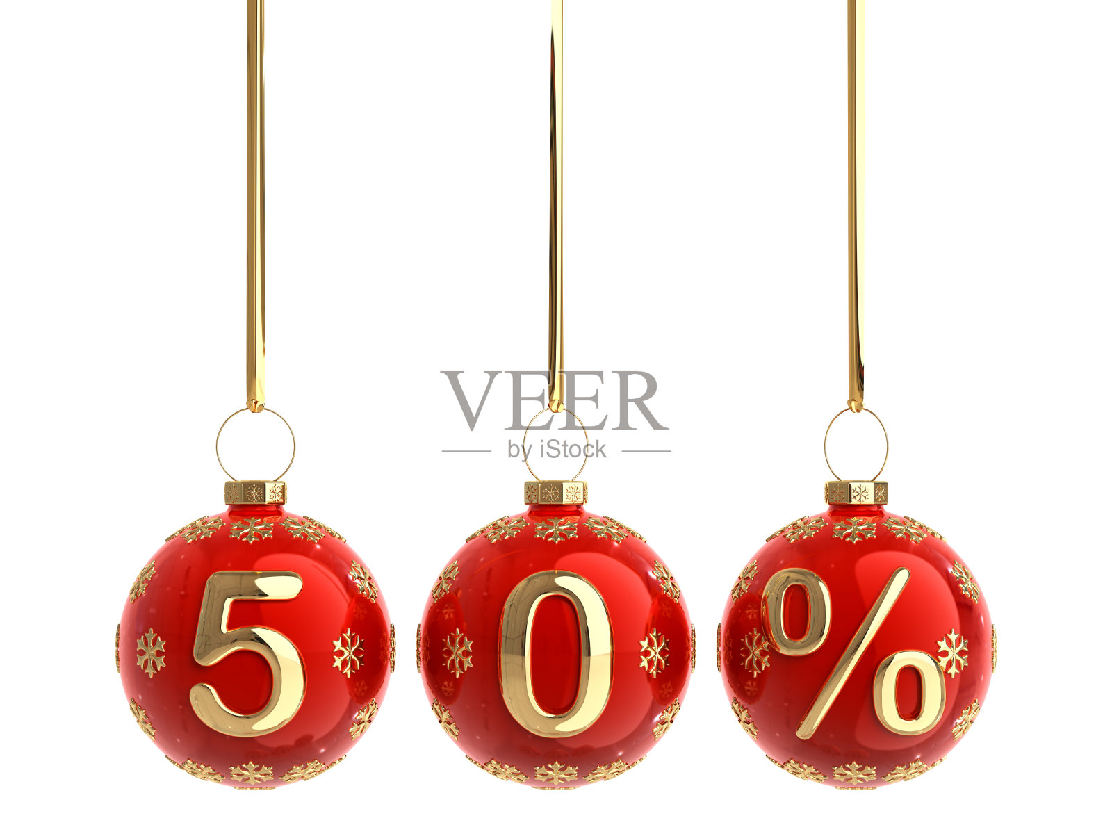 50%的圣诞销售!照片摄影图片