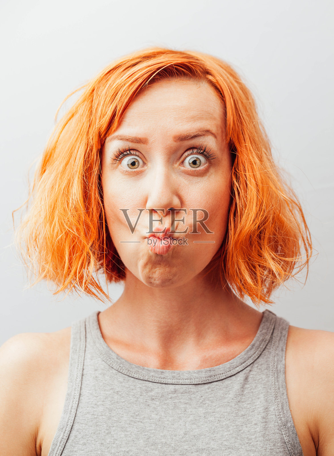 面部表情照片摄影图片