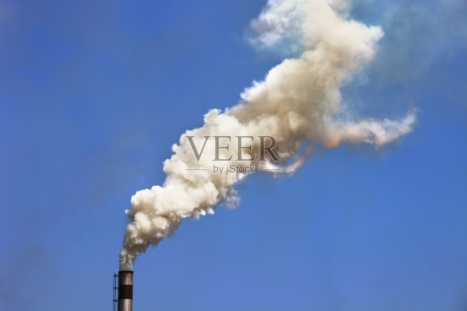 污染烟囱照片摄影图片