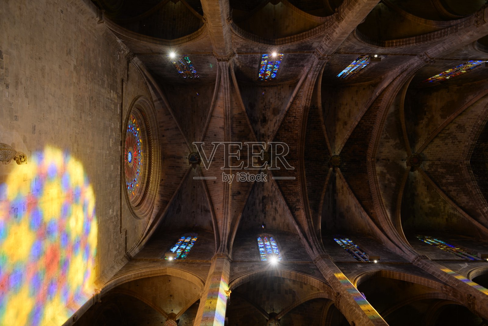 马略卡岛卡泰德拉尔帕尔马大教堂照片摄影图片