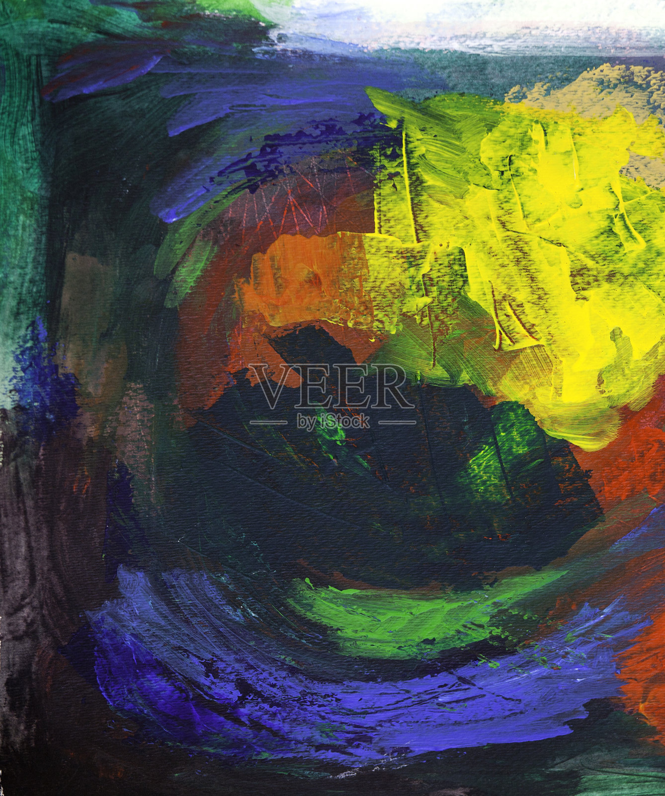 丰富多彩的抽象背景插画图片素材