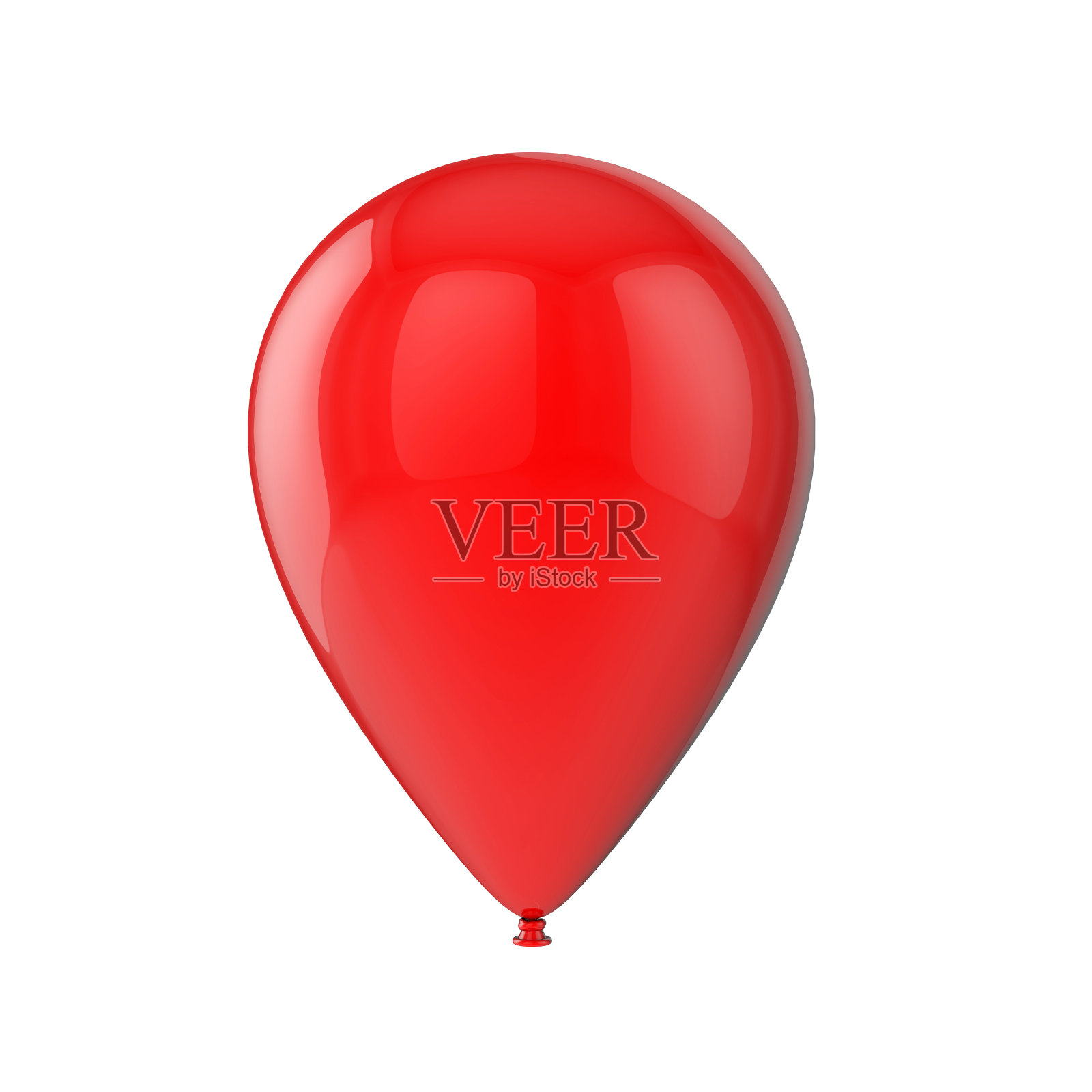 气球孤立在白色上照片摄影图片