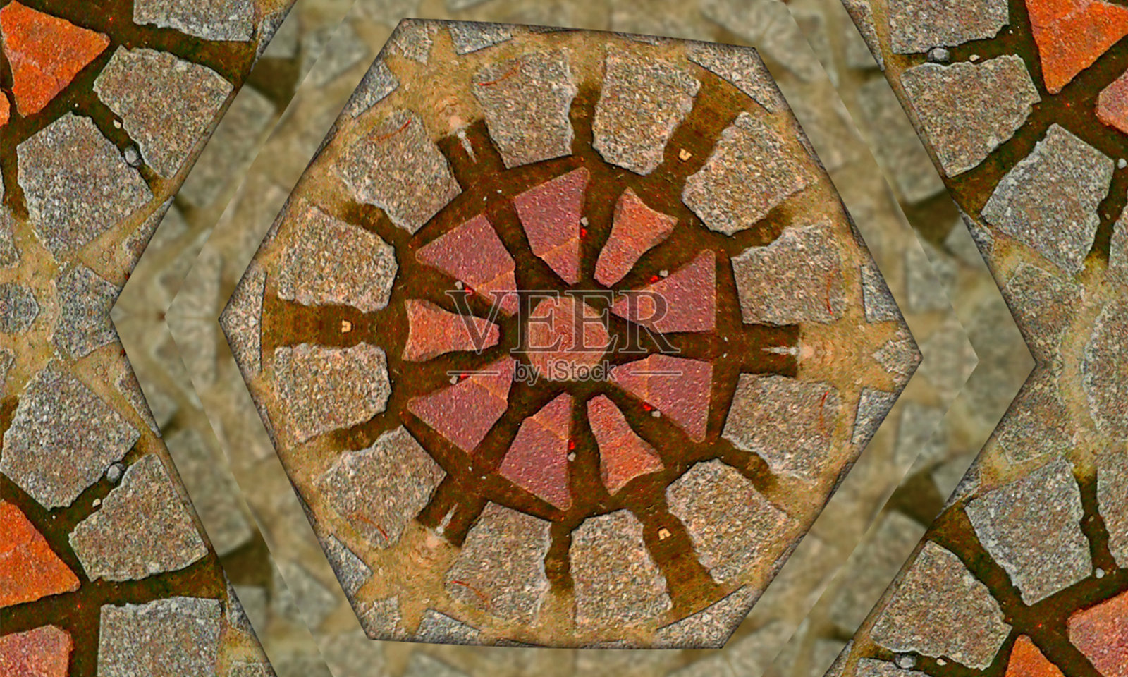 用石头打死橙色背景照片摄影图片