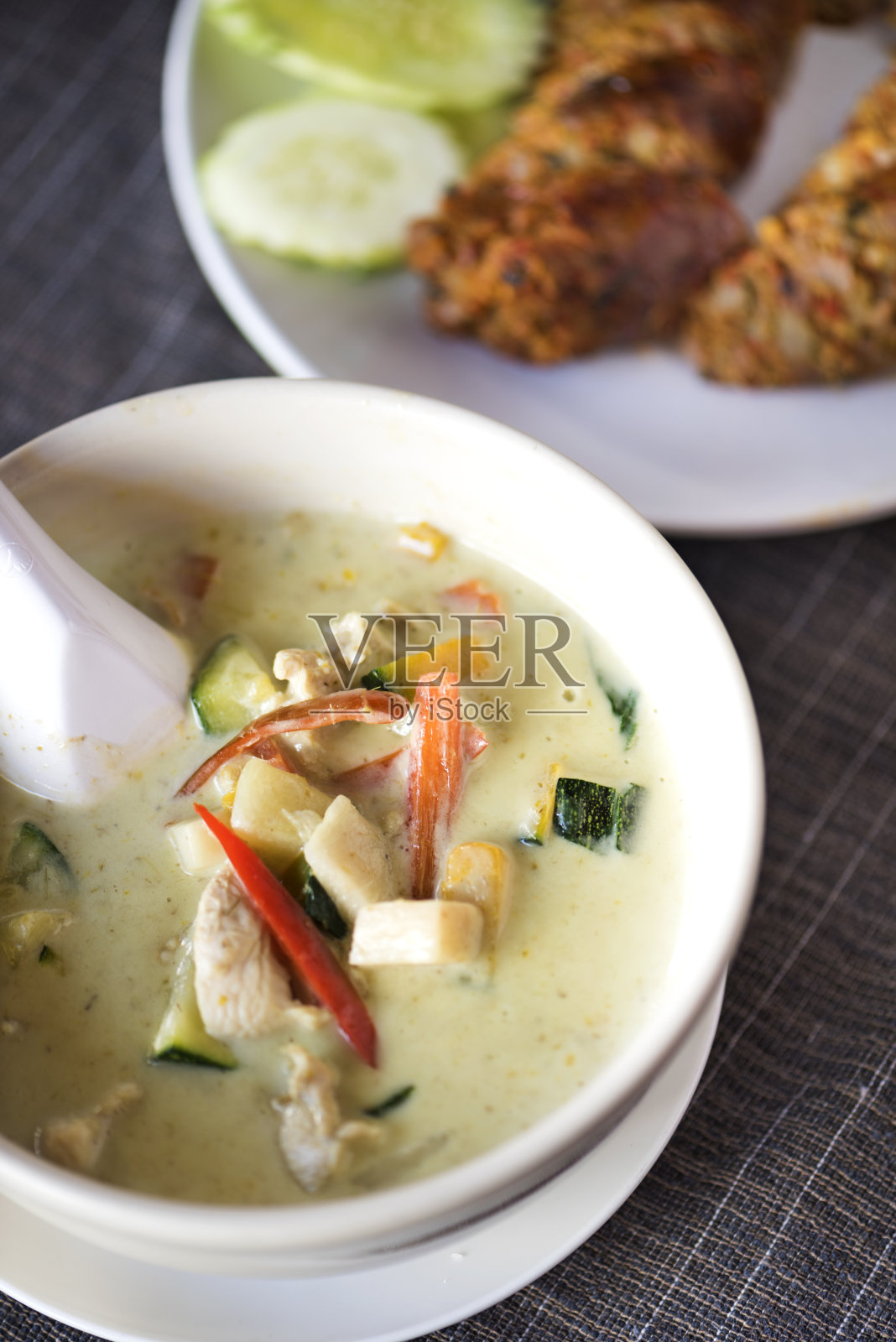 泰国咖喱照片摄影图片