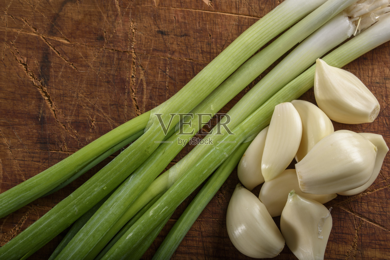 大蒜和葱照片摄影图片