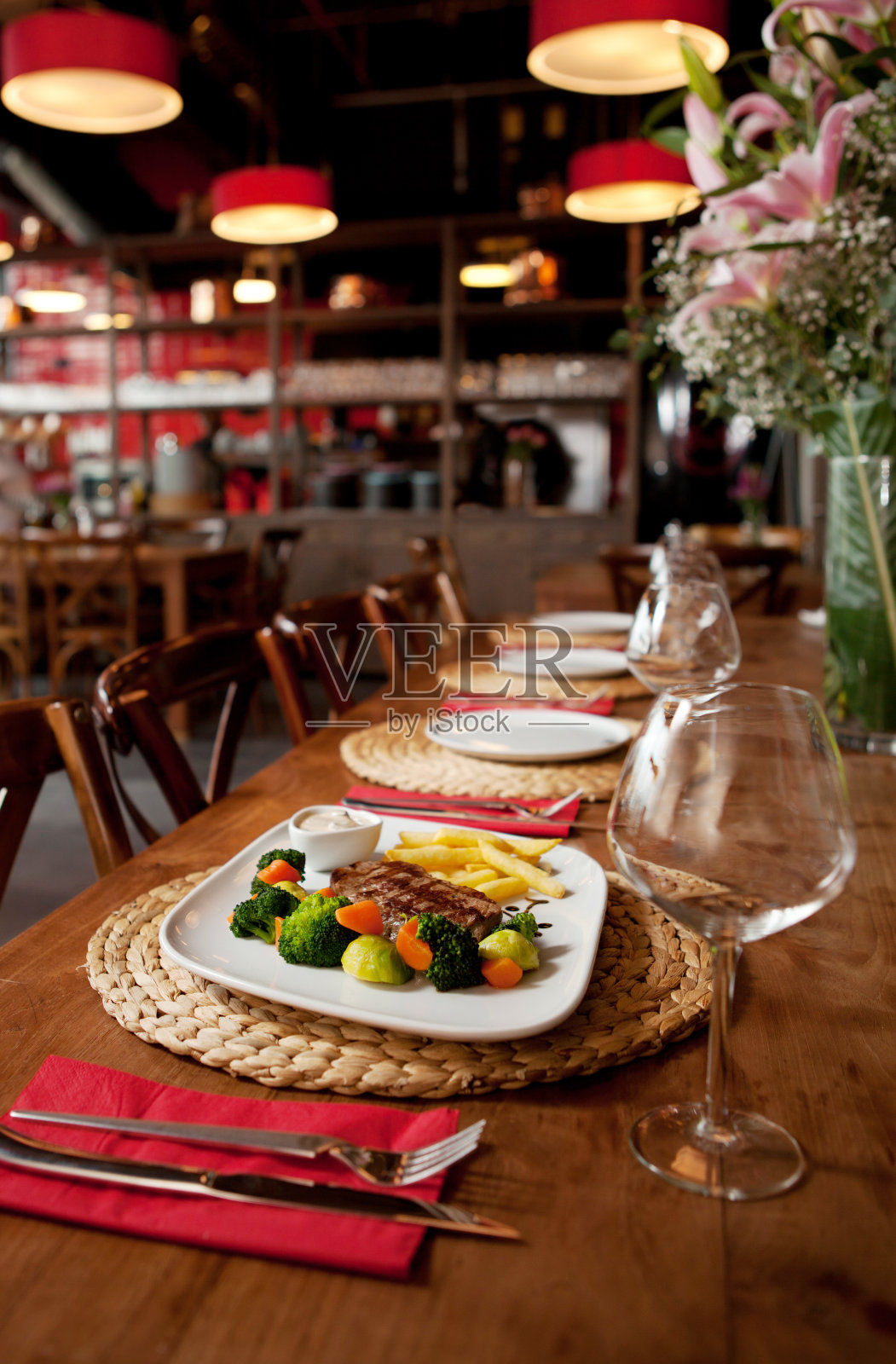 让我们吃!照片摄影图片