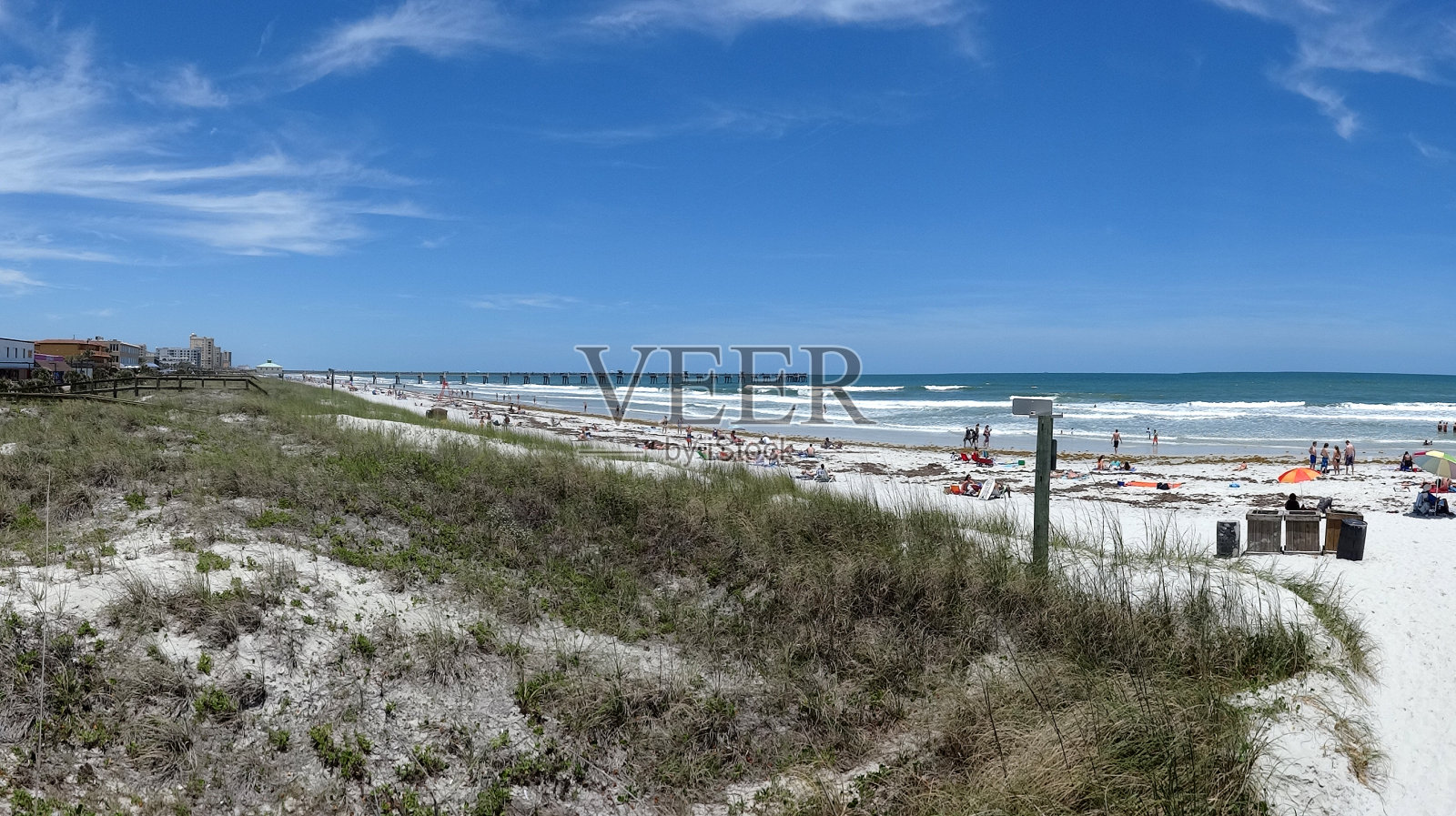 佛罗里达州杰克逊维尔海滩照片摄影图片