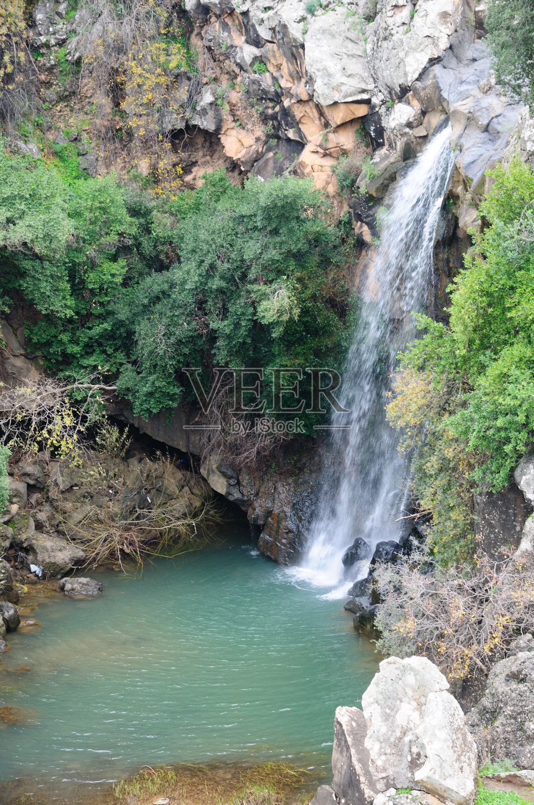 高山流水照片摄影图片