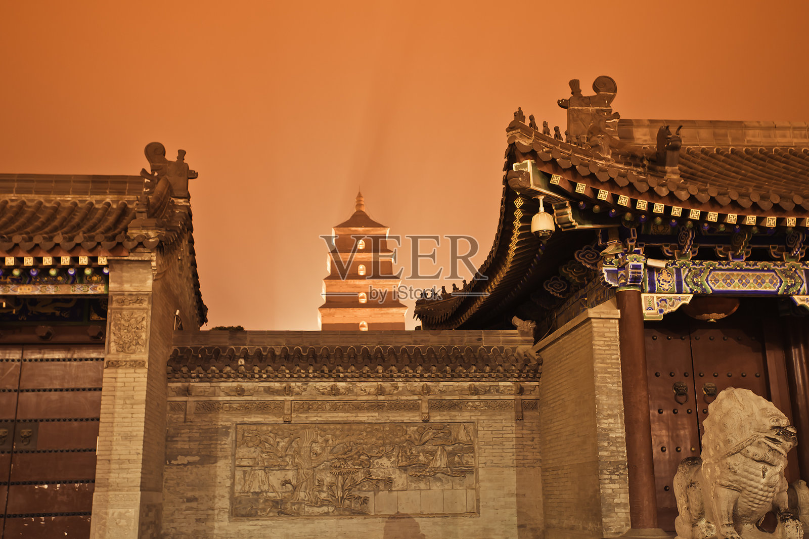 Great Wild Goose Pagoda照片摄影图片