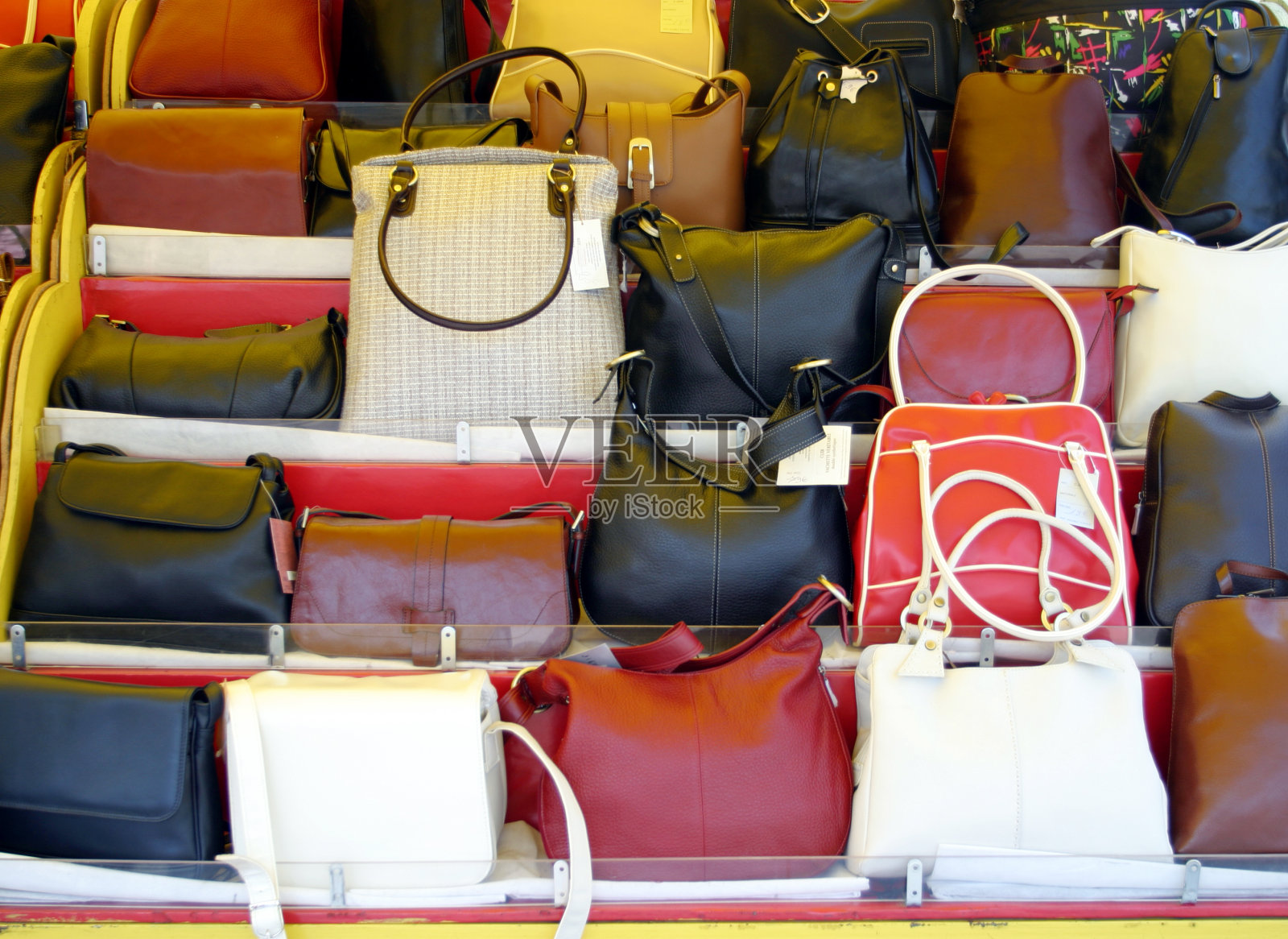 手提包摊位照片摄影图片