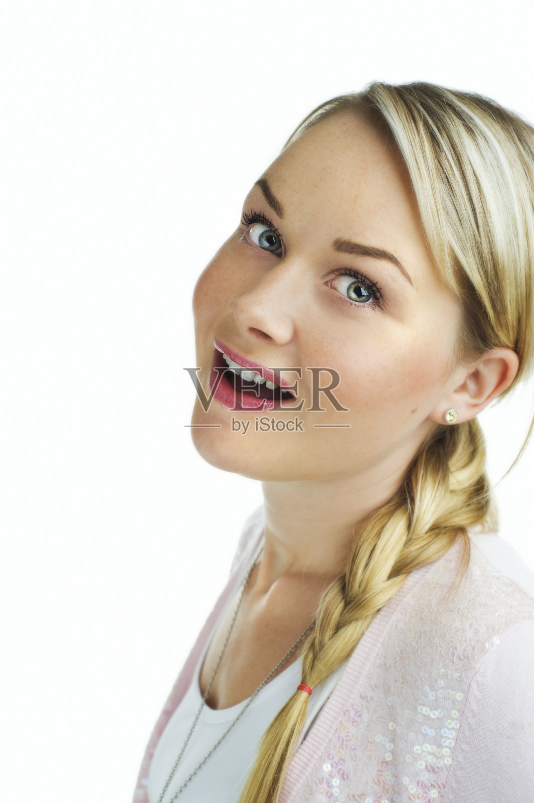 微笑的女人照片摄影图片