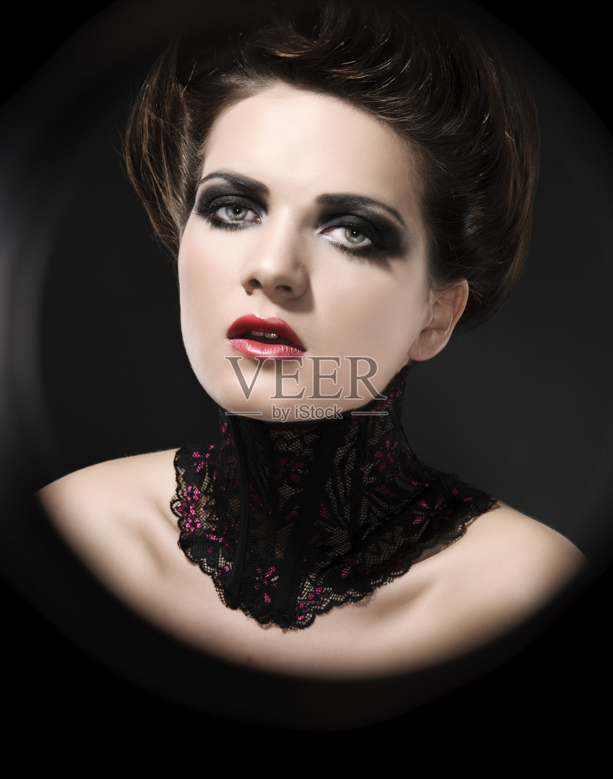 维多利亚时代的女性照片摄影图片