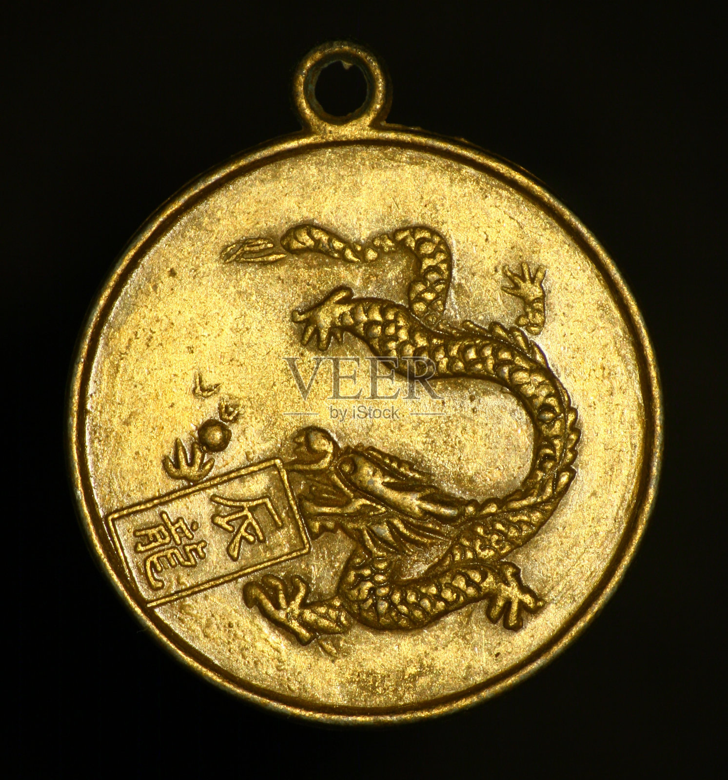 吊坠龙照片摄影图片