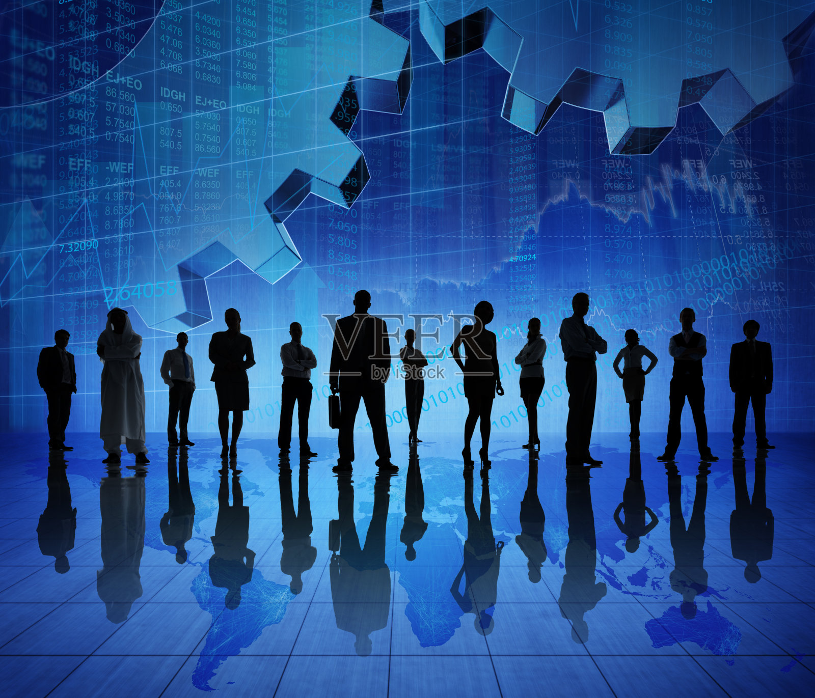 全球业务团队。照片摄影图片