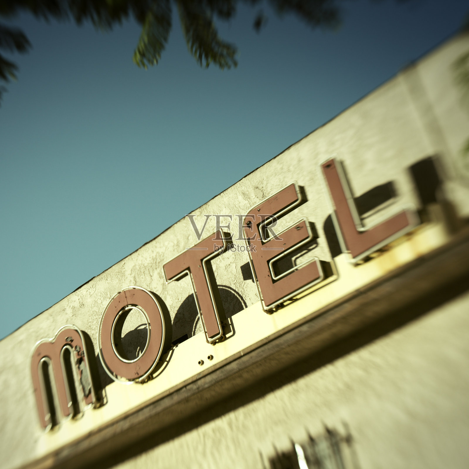 汽车旅馆的迹象照片摄影图片