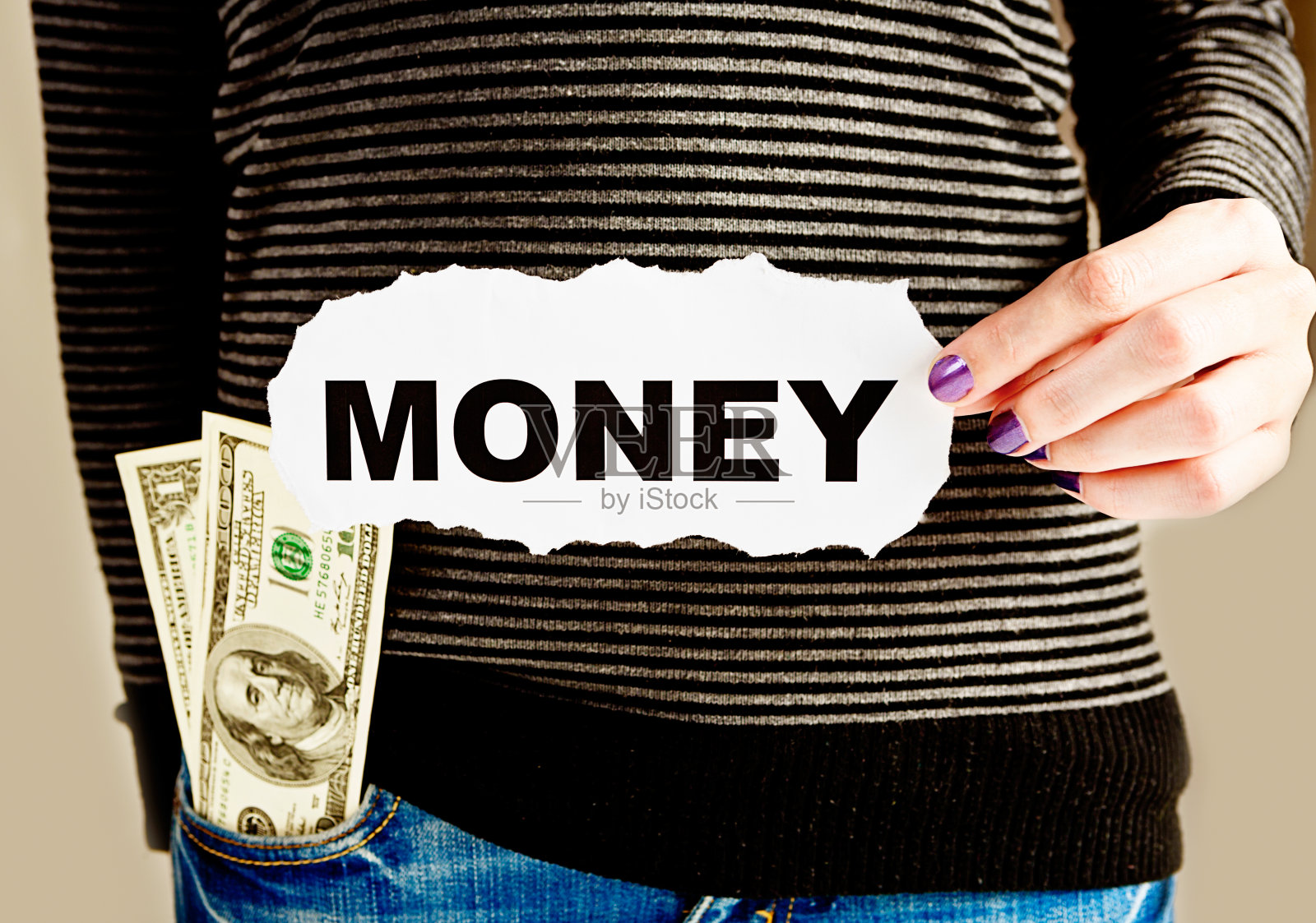 有钱能使鬼推磨照片摄影图片