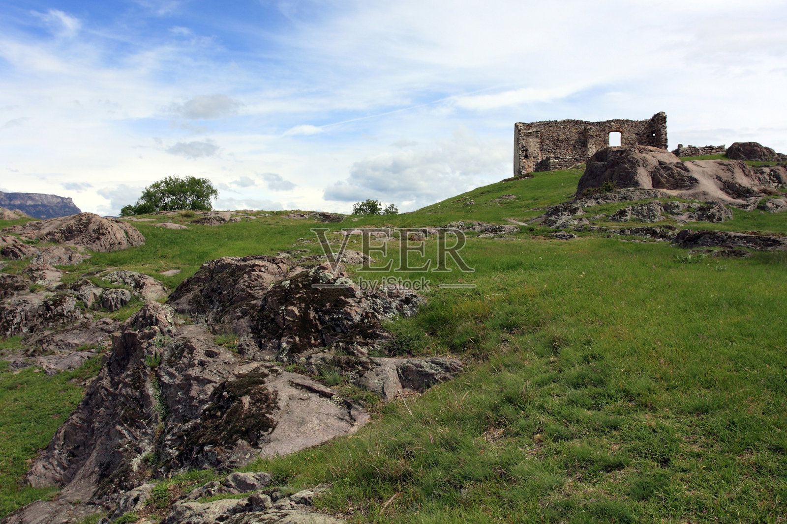 Castelfeder - Barbara教堂遗址照片摄影图片
