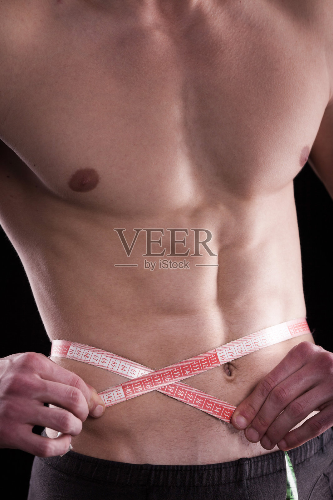 完美的男性身体照片摄影图片