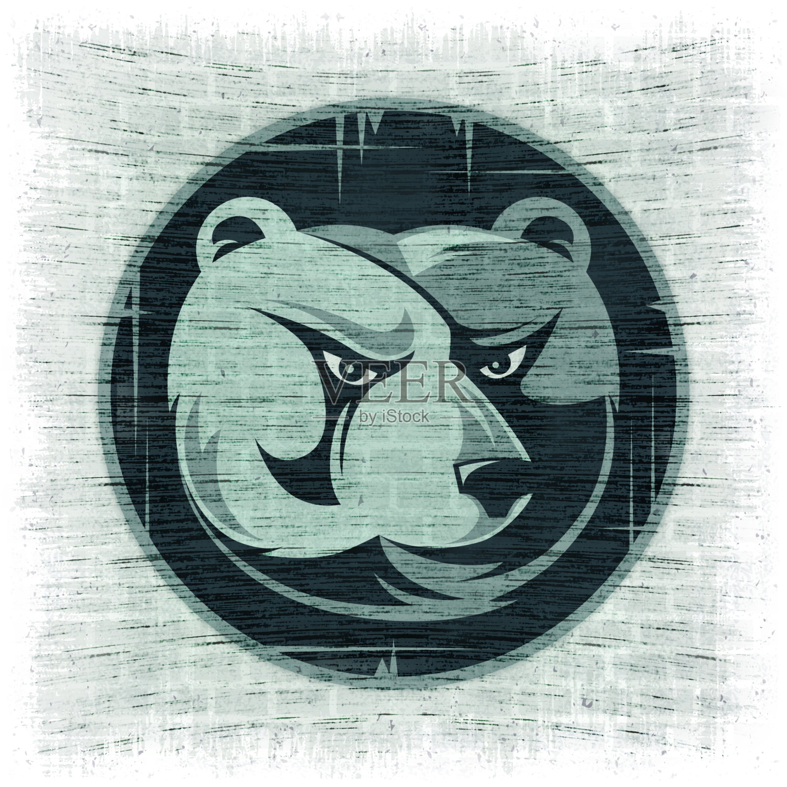 熊的吉祥物插画图片素材