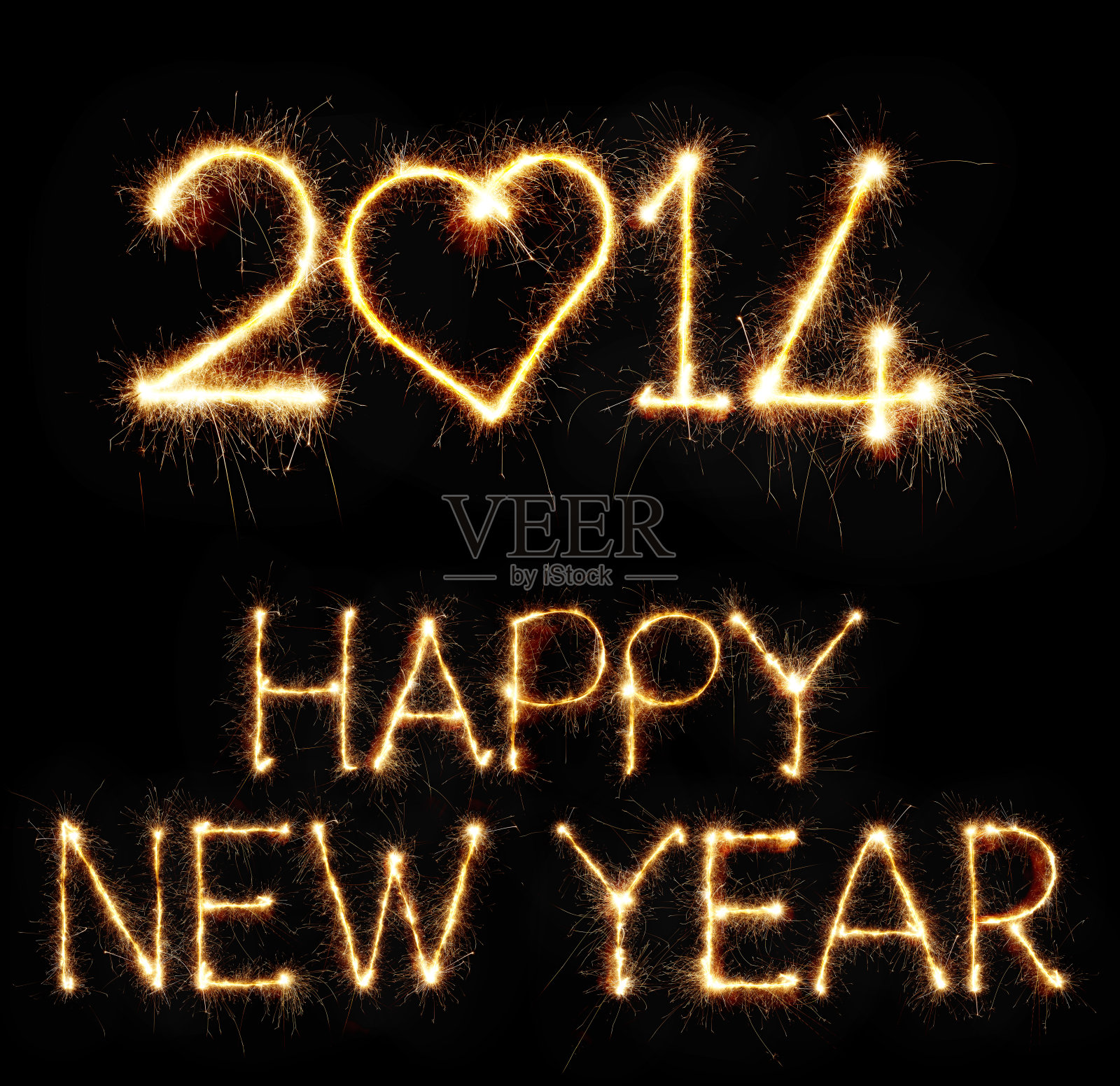 2014年新年快乐照片摄影图片