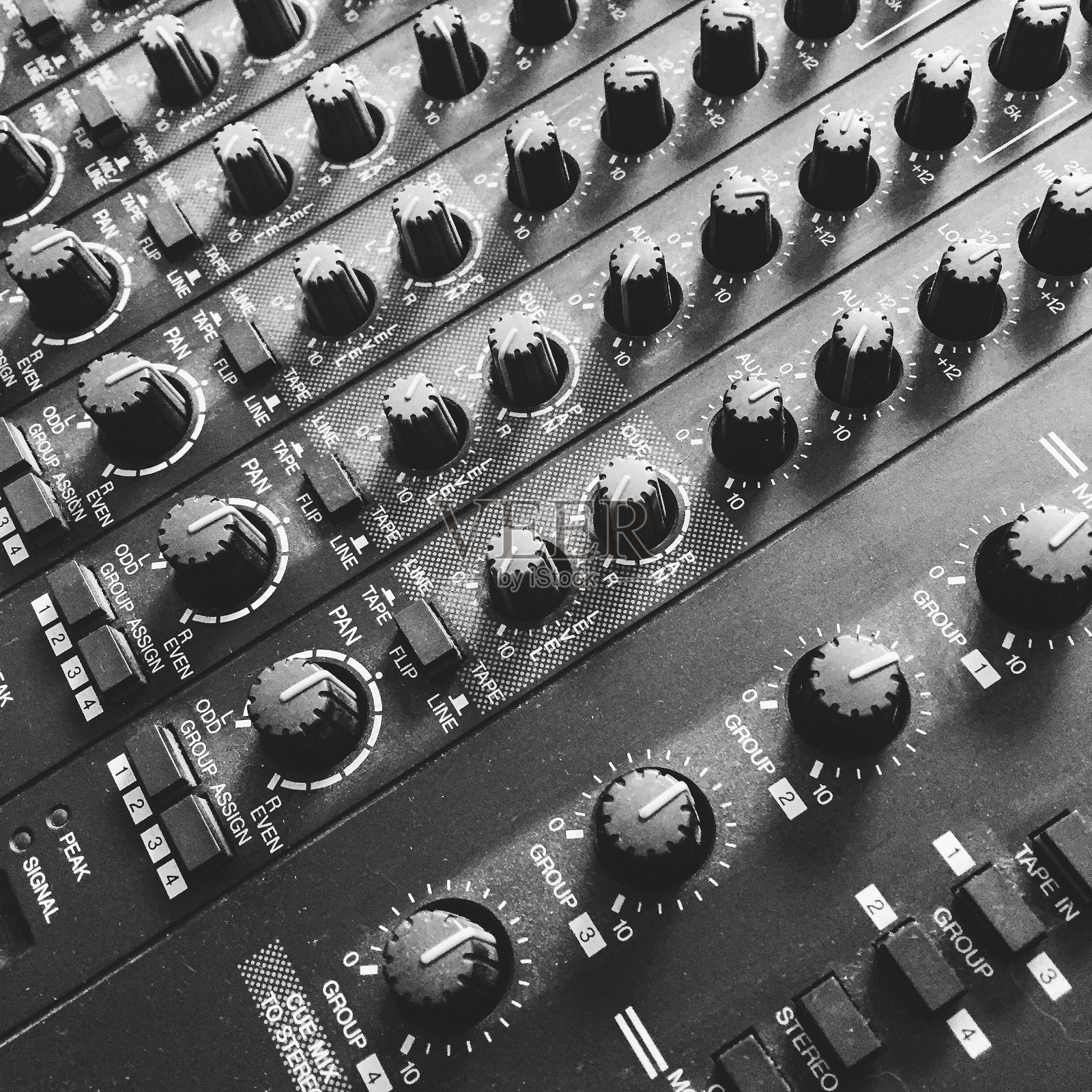 混音器控制台照片摄影图片